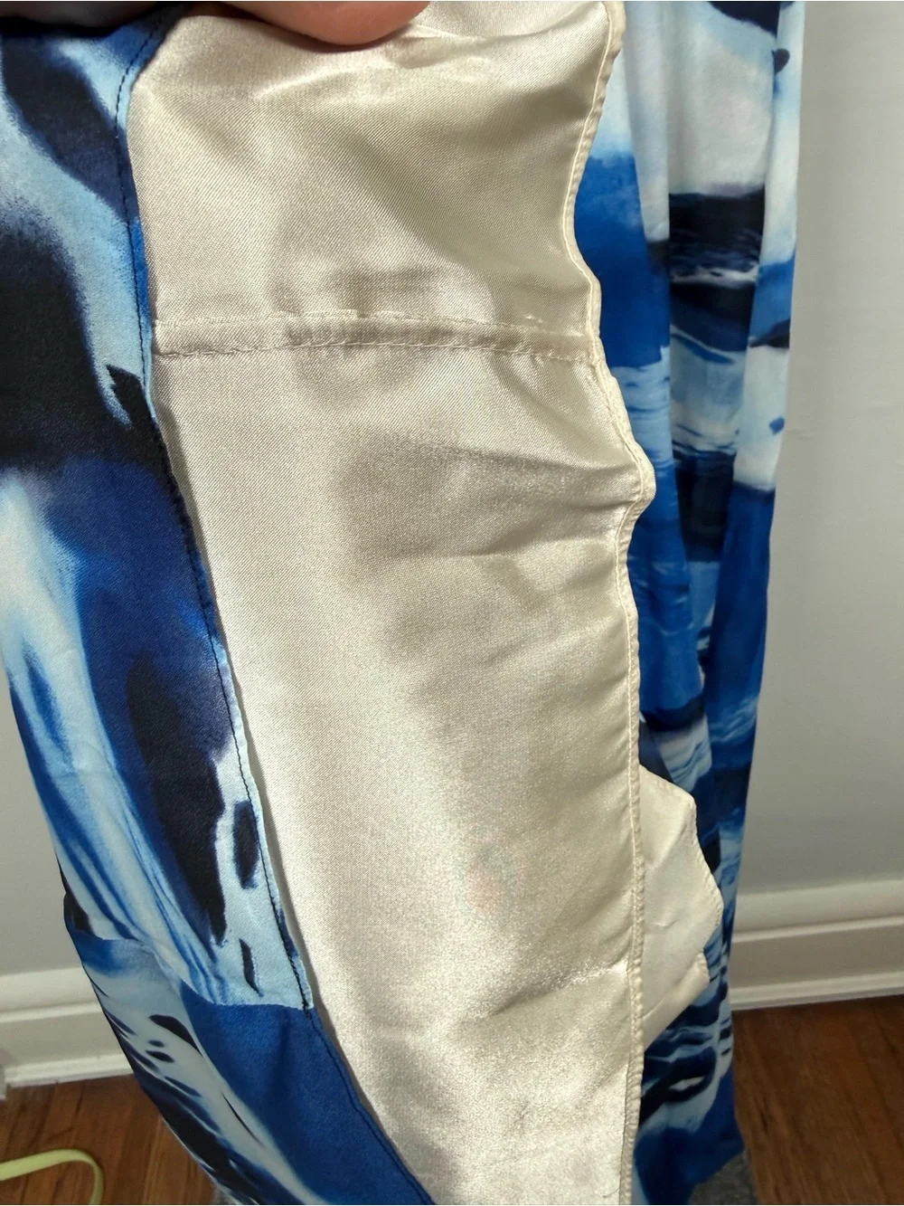 BCBGMaxAzria description sweeping